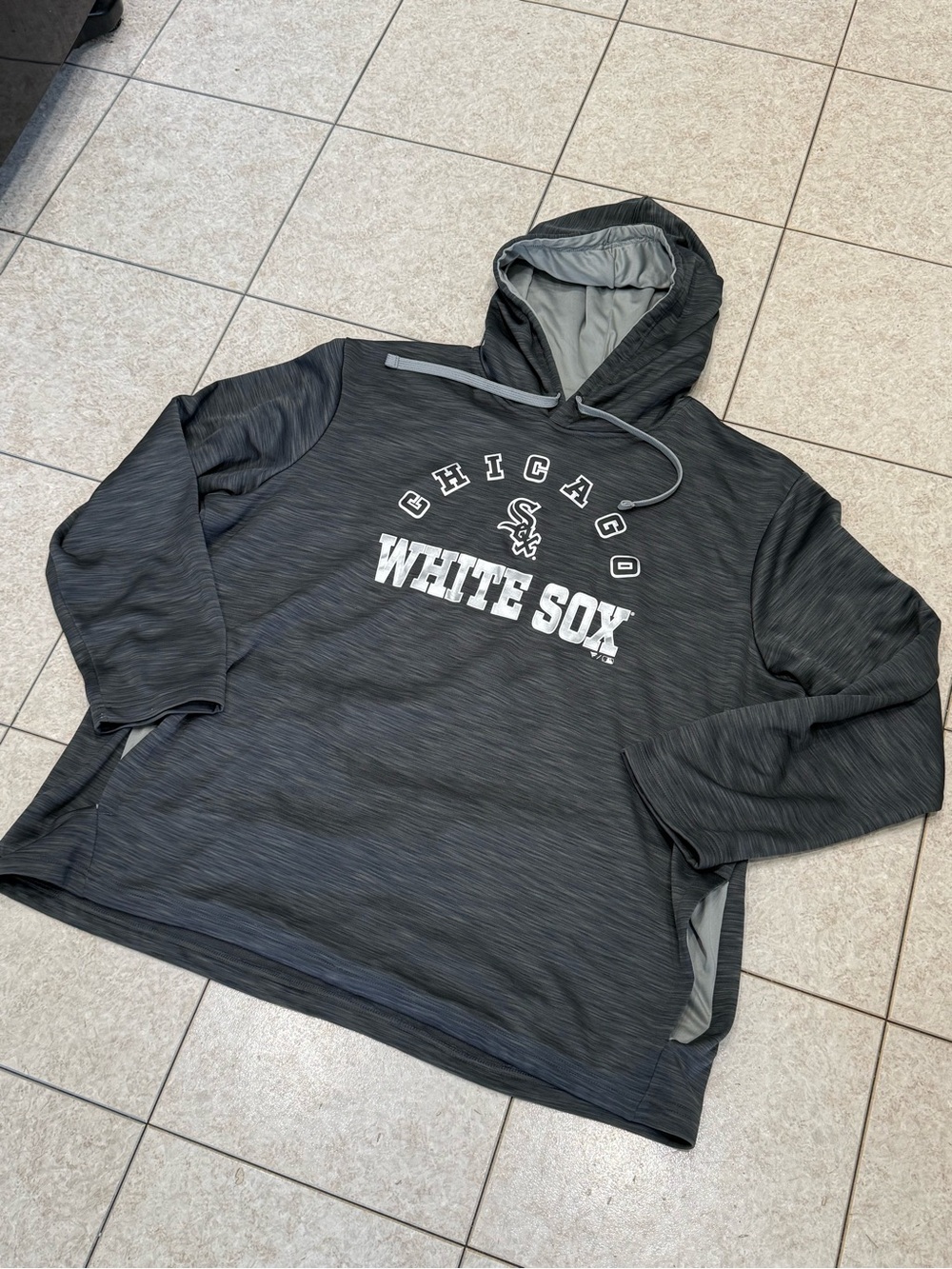 Fanatics Chicago White Sox Black & Gray Pullover Hoodie